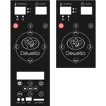 Dewello Laval Plus Infrarotkabine 135x105 cm, 1–2 Personen, Hemlock, Keramikstrahler, LED, Bluetooth – Bild 5