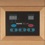 Home Deluxe REDSUN M VSS Infrarotkabine 120x105x190 cm, 2 Personen, Hemlock, 6 Vollspektrumstrahler – Bild 7