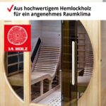 HECHT Infrarotkabine für 2 Personen, Keramikstrahler – Bild 2